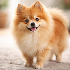 Mitzi the Pomeranian Dog
