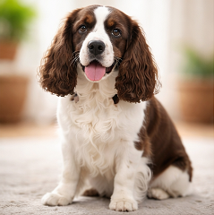 Rambo the Springer Spaniel Dog
